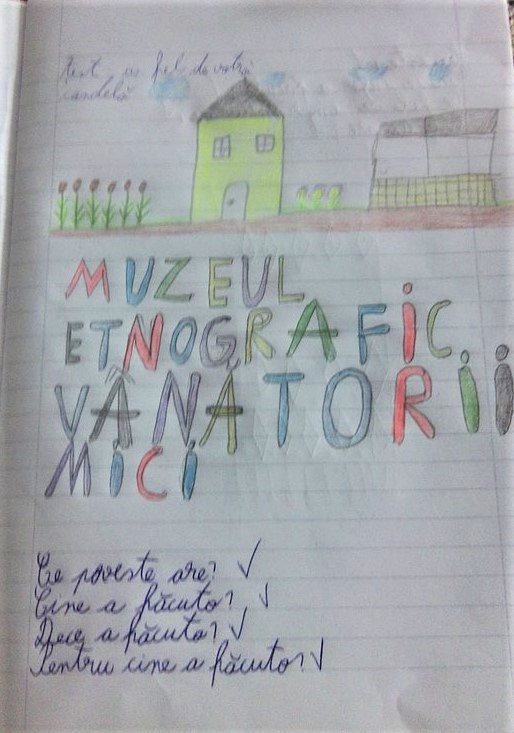 Din proiectul Muzeograf la Vânătorii Mici