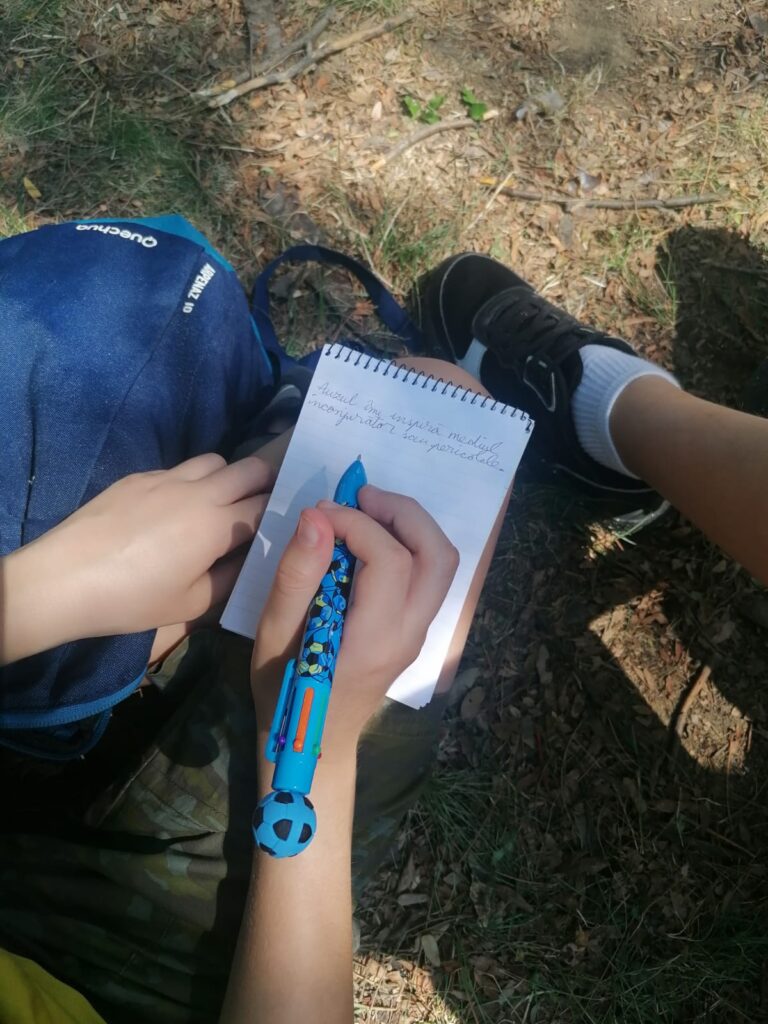 Tabăra urbană – Cum simțim mediul natural