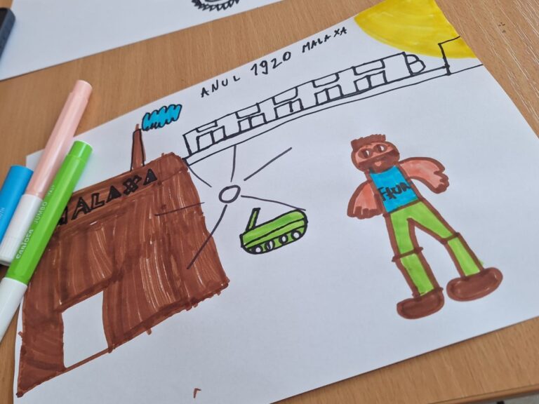 Tabăra urbană – Totul prinde contur și culoare