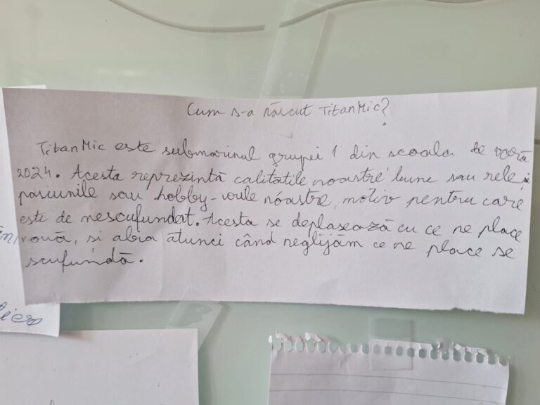 Tabăra urbană – Eforturi titanice