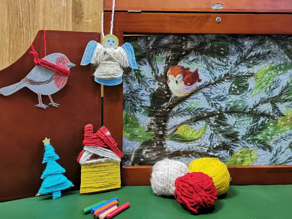 Atelier despre legenda bradului și ornamentele sale de Crăciun