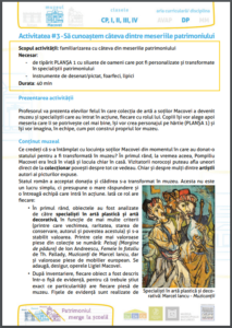 Exemplu din kitul Despre magia liniei și cultură @ Colecția de Artă Ligia și Pompiliu Macovei